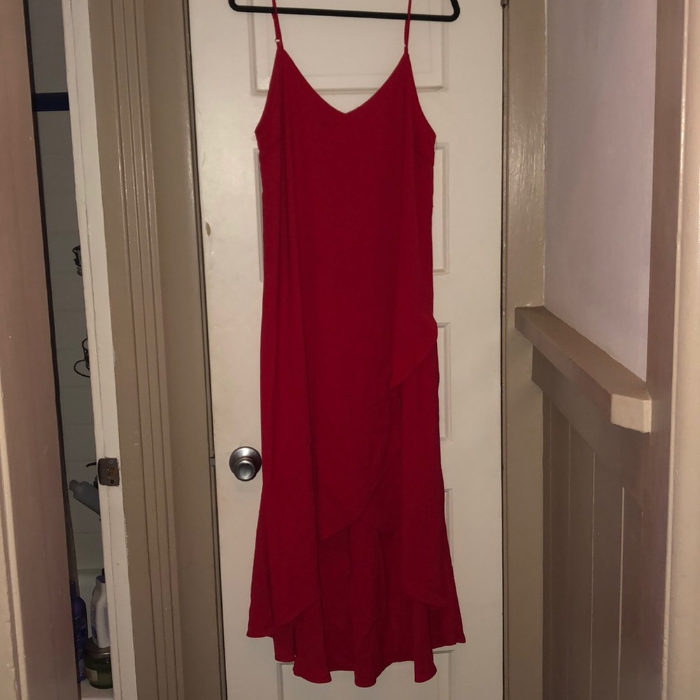 Lulu’s Red formal dress, size large
